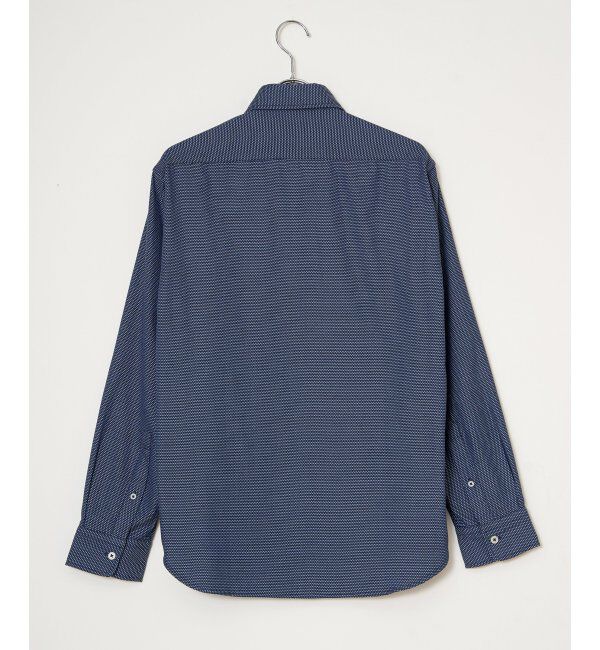 IKKA LOUNGE「デニムライクスイスカラーシャツ」|シャツ・ブラウス|