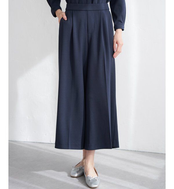 IKKA LOUNGE「GOKU楽 長袖フレアセット」|ワンピース|