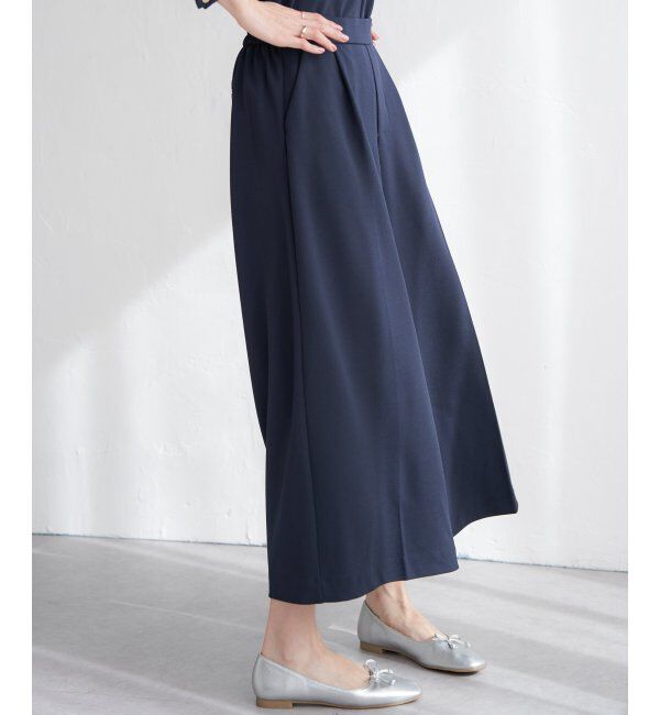 IKKA LOUNGE「GOKU楽 長袖フレアセット」|ワンピース|