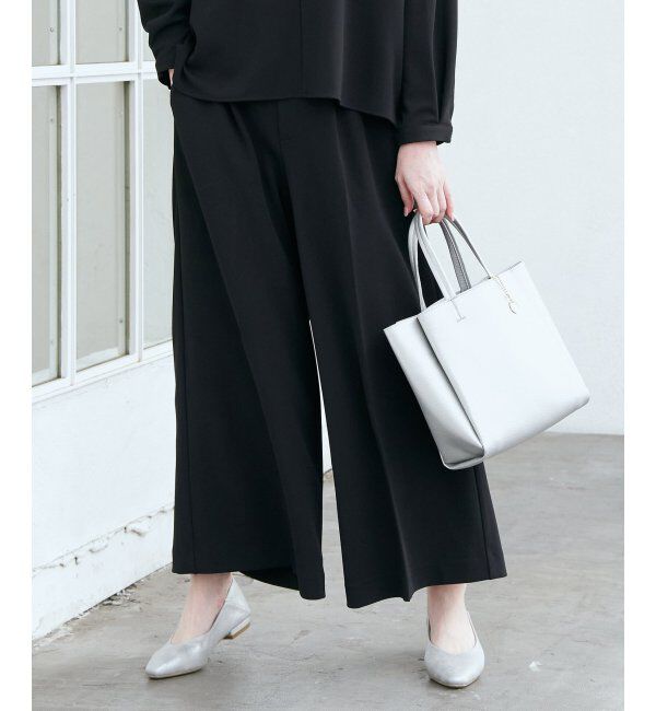 IKKA LOUNGE「GOKU楽 長袖フレアセット」|ワンピース|