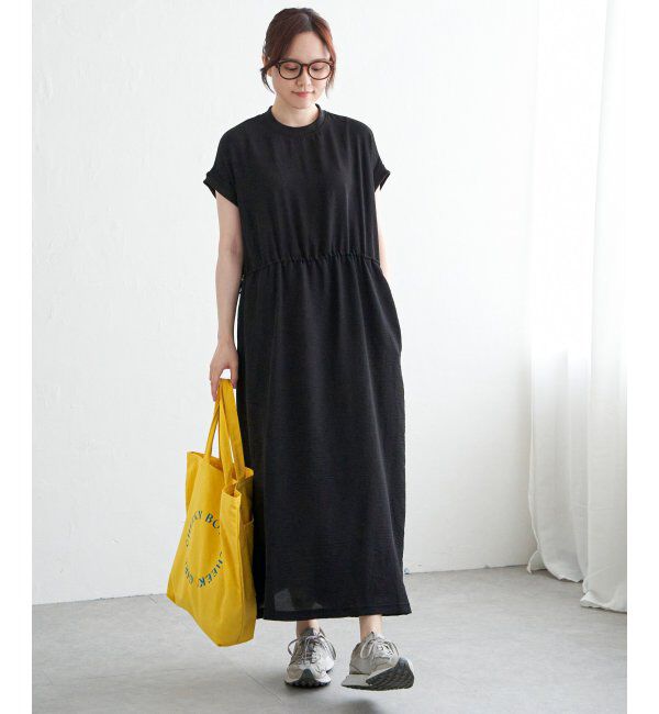 Lbc with Life「ワッシャースピンドルリブワンピース」|ワンピース|