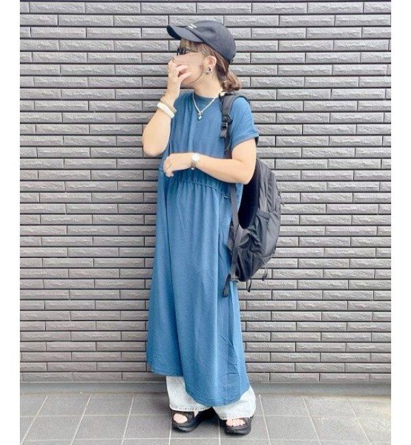 Lbc with Life「ワッシャースピンドルリブワンピース」|ワンピース|