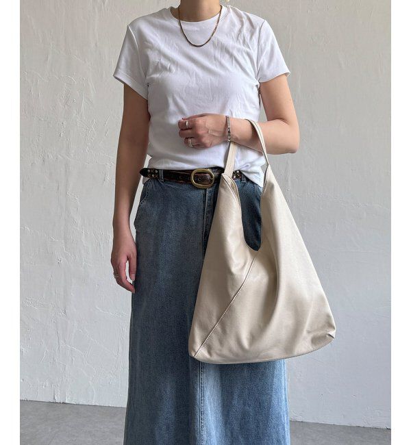 Lbc with Life「洗える合皮三角ショルダーバッグ」|その他|