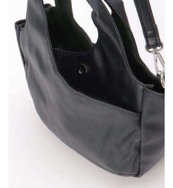 Lbc with Life「フェイクレザークリテミニトートショルダーバッグ」|その他|