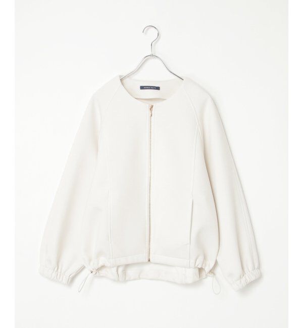 VENCE share style「ダンボールポンチノーカラージャケット」|その他|