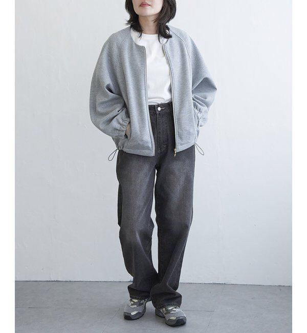 VENCE share style「ダンボールポンチノーカラージャケット」|その他|