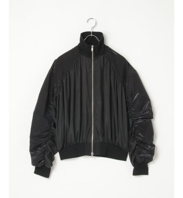 VENCE share style「シアータフタシャーリングブルゾン」|ブルゾン・スタジャン|