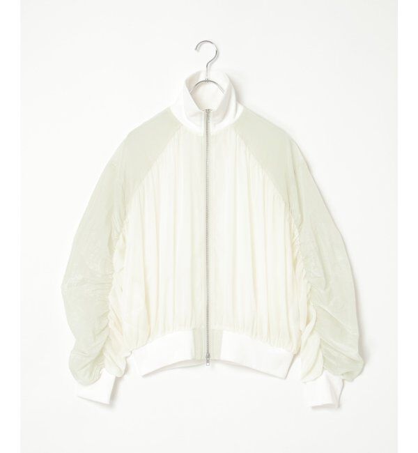 VENCE share style「シアータフタシャーリングブルゾン」|ブルゾン・スタジャン|