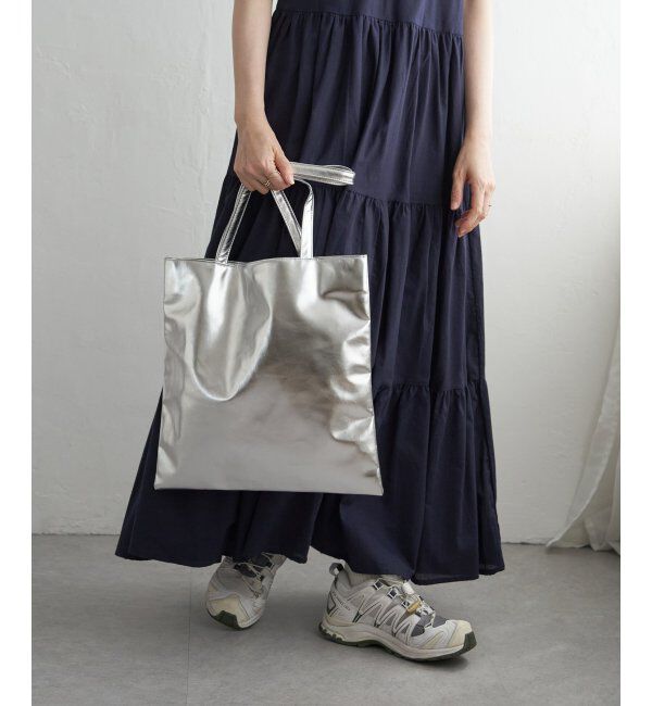 VENCE share style「メタリックA4フラットトートバッグ」|その他|