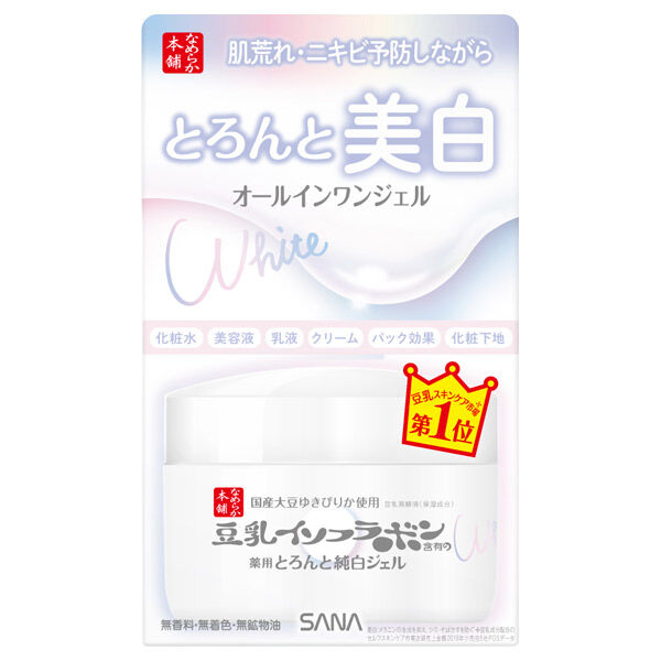  「なめらか本舗 とろんと濃ジェル 薬用美白 N 本体 (100g)」|美容液・オイル・クリーム|