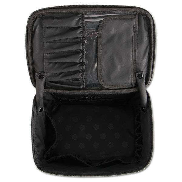 MARY QUANT「サフィアーノデイジーパッチ バニティXL」|ポーチ|