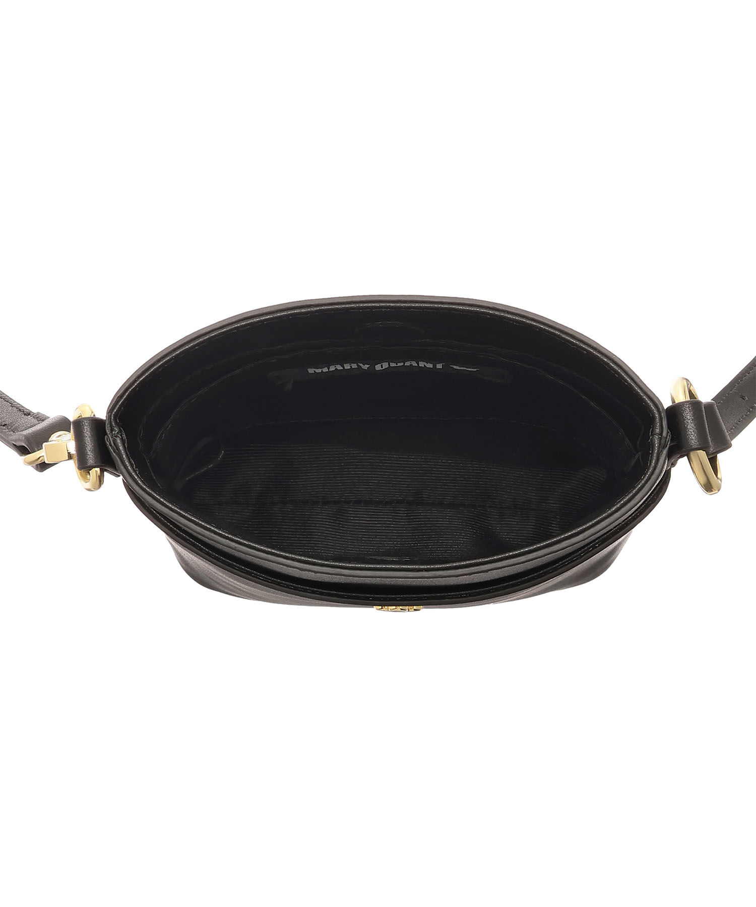 MARY QUANT「スムースレザー モバイルショルダー」|ショルダー・メッセンジャー|