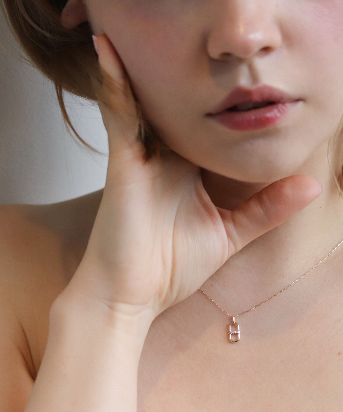  「ダイヤモンド ネックレス  | K10YG〈ミラ〉」|ネックレス|