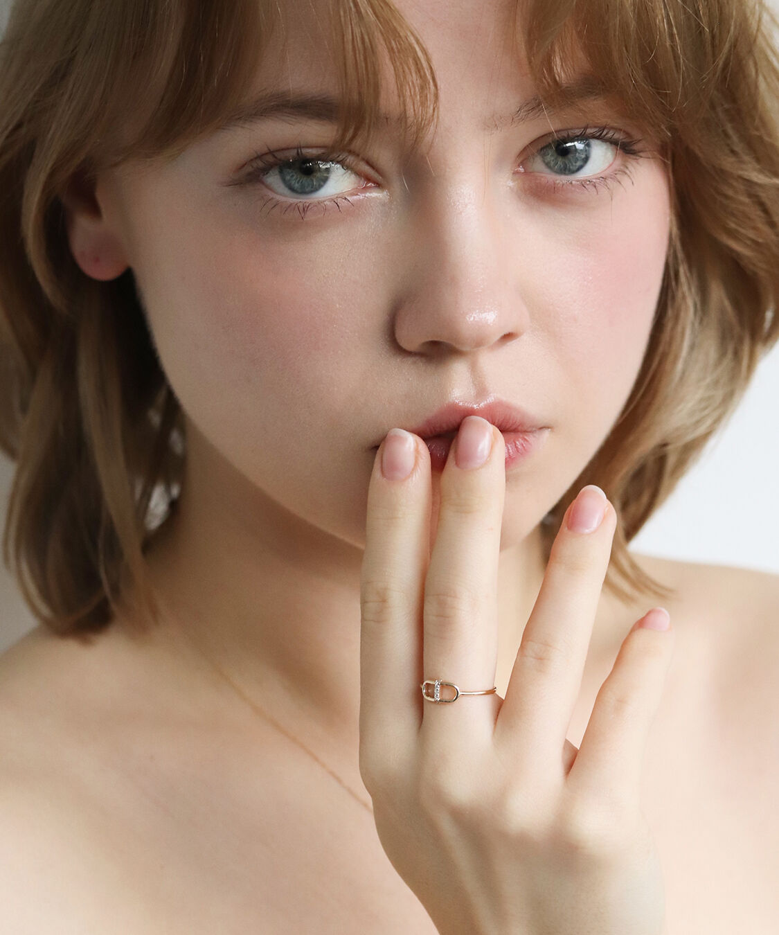  「ダイヤモンド リング  | K10YG〈ミラ〉」|リング|