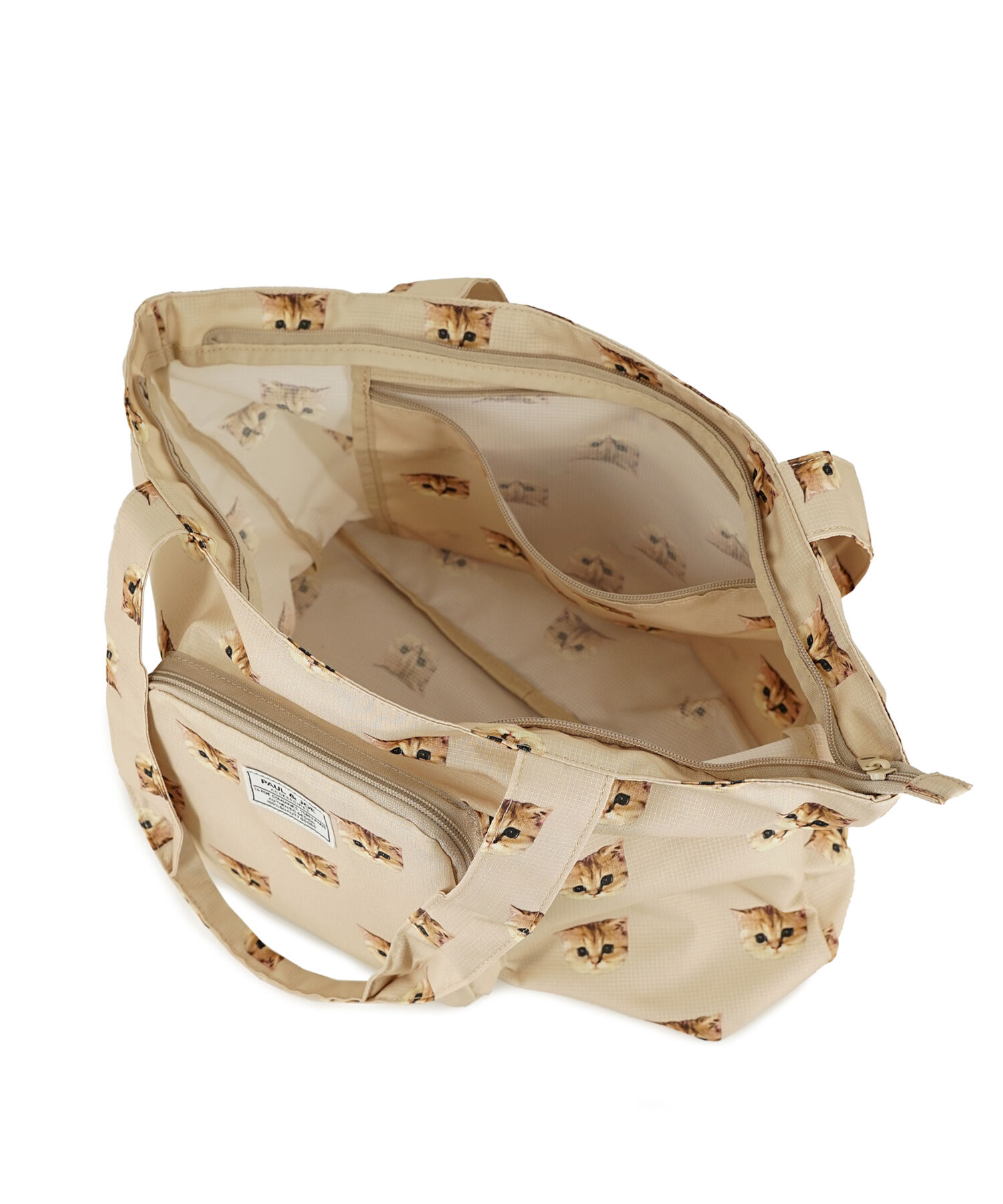 PAUL&JOE「折りたたみトートバッグ／ヌネット／ＰＡＵＬ　＆　ＪＯＥ」|トートバッグ|