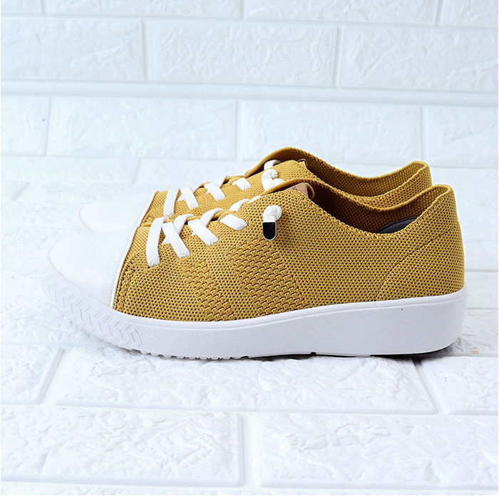 BACKYARD FAMILY「パンジー スニーカー 通販 シューズ 靴 くつ ニット素材 通気性 女性 婦人 歩きやすい」|スリッポン|