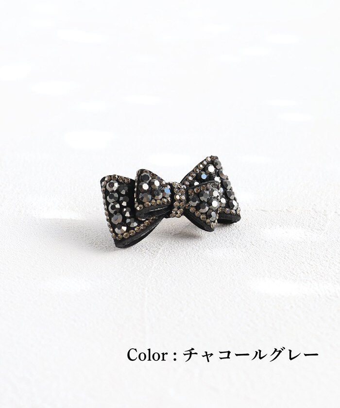 BACKYARD FAMILY「ヘアクリップ リボン 小さめ 通販 Rora ローラ イルミ ヘアークリップ 髪どめ 髪留め」|その他|