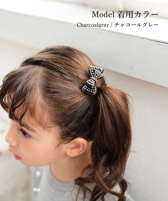 BACKYARD FAMILY「ヘアクリップ リボン 小さめ 通販 Rora ローラ イルミ ヘアークリップ 髪どめ 髪留め」|その他|