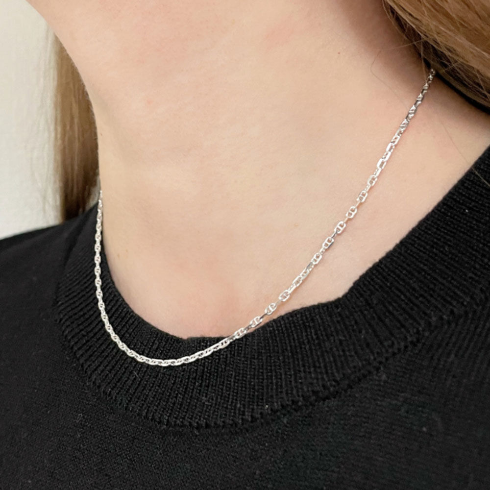 BACKYARD FAMILY「ネックレス シルバー925 チェーン 通販 ロロマリーナチェーン シルバーネックレス」|その他|シルバー1