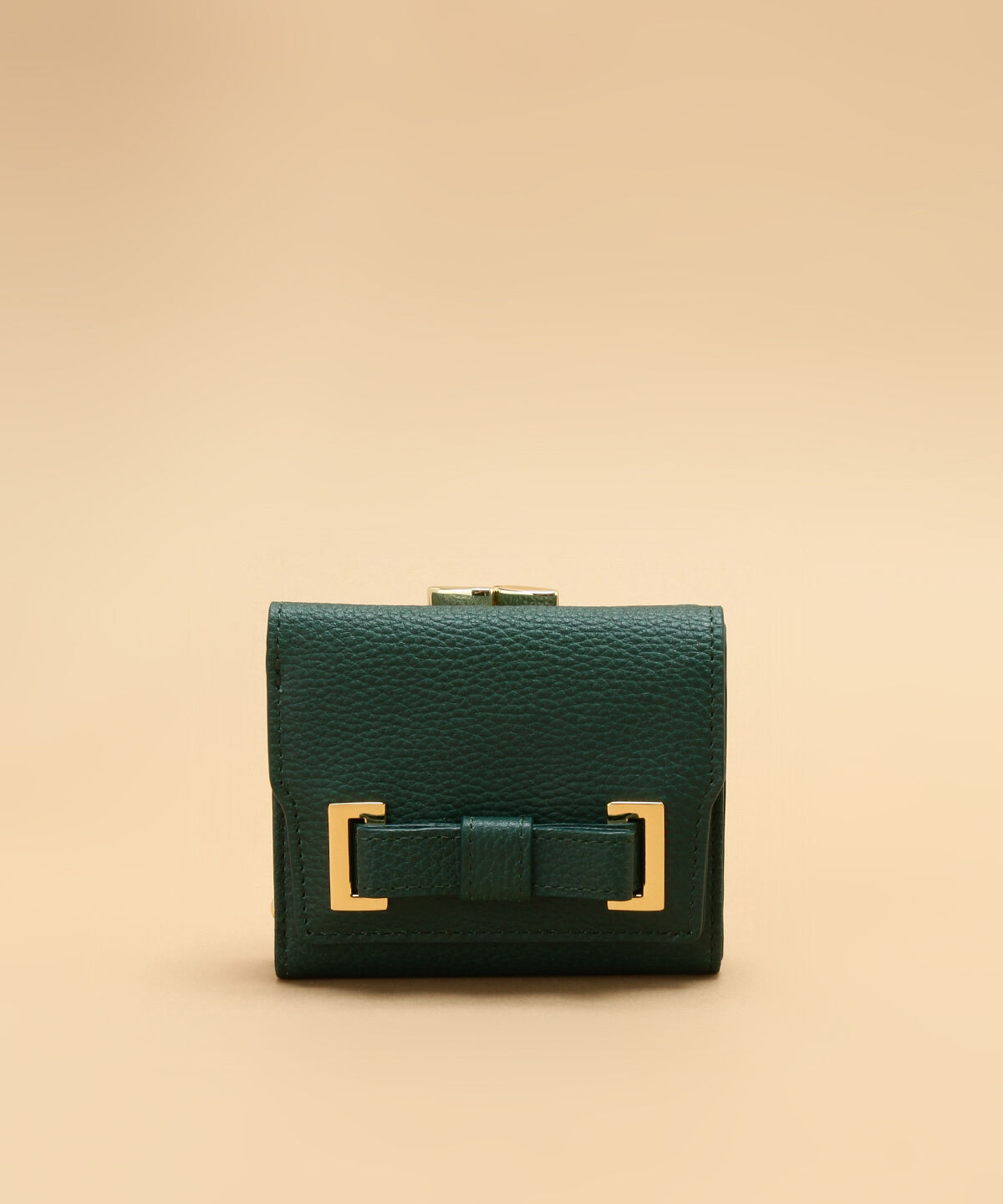 Samantha Thavasa「エムシュシュⅡ 口金折財布」|財布|グリーン