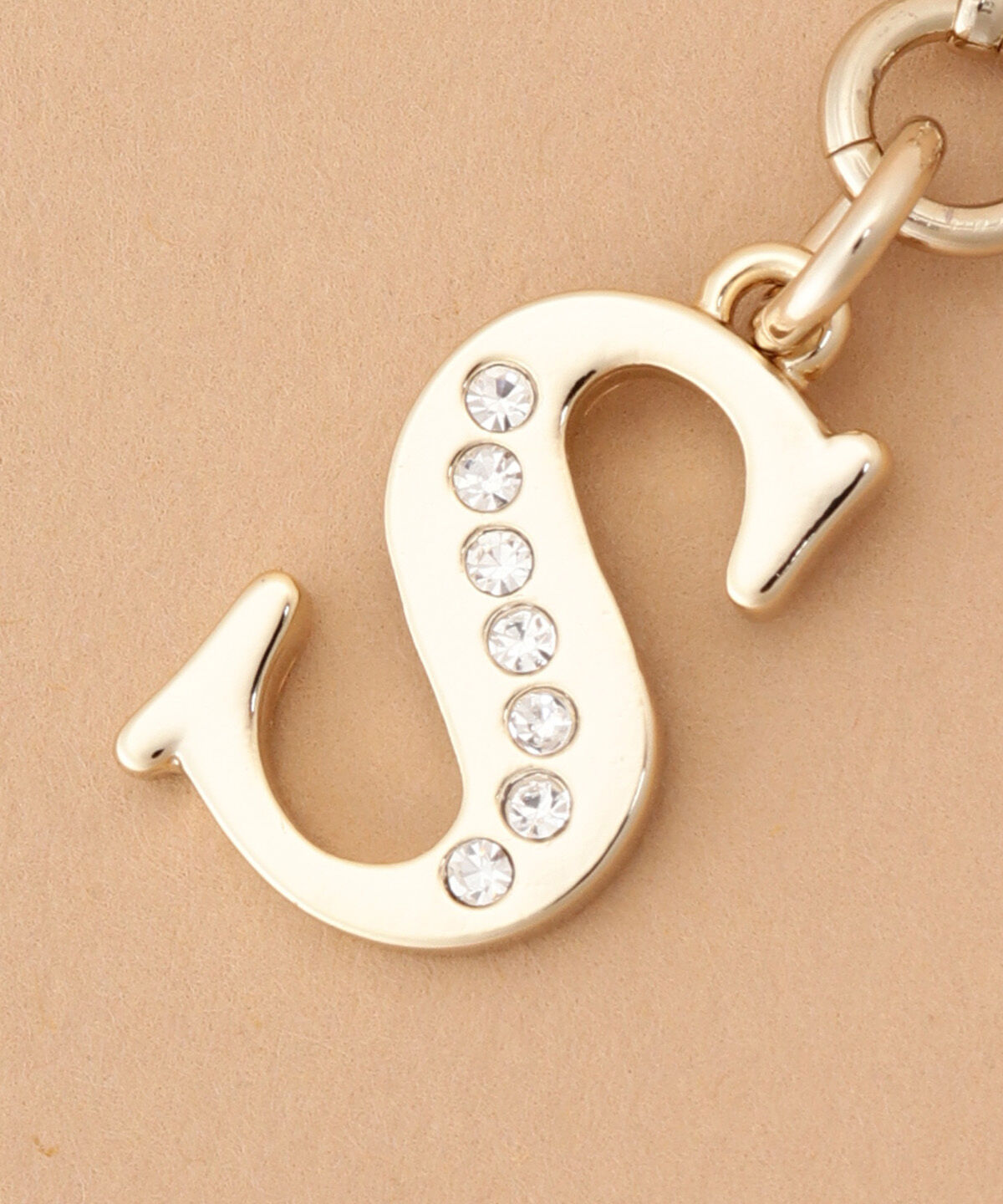 Samantha Thavasa「ビジューシンプルイニシャルバッグチャーム(S)」|チャーム・キーホルダー|