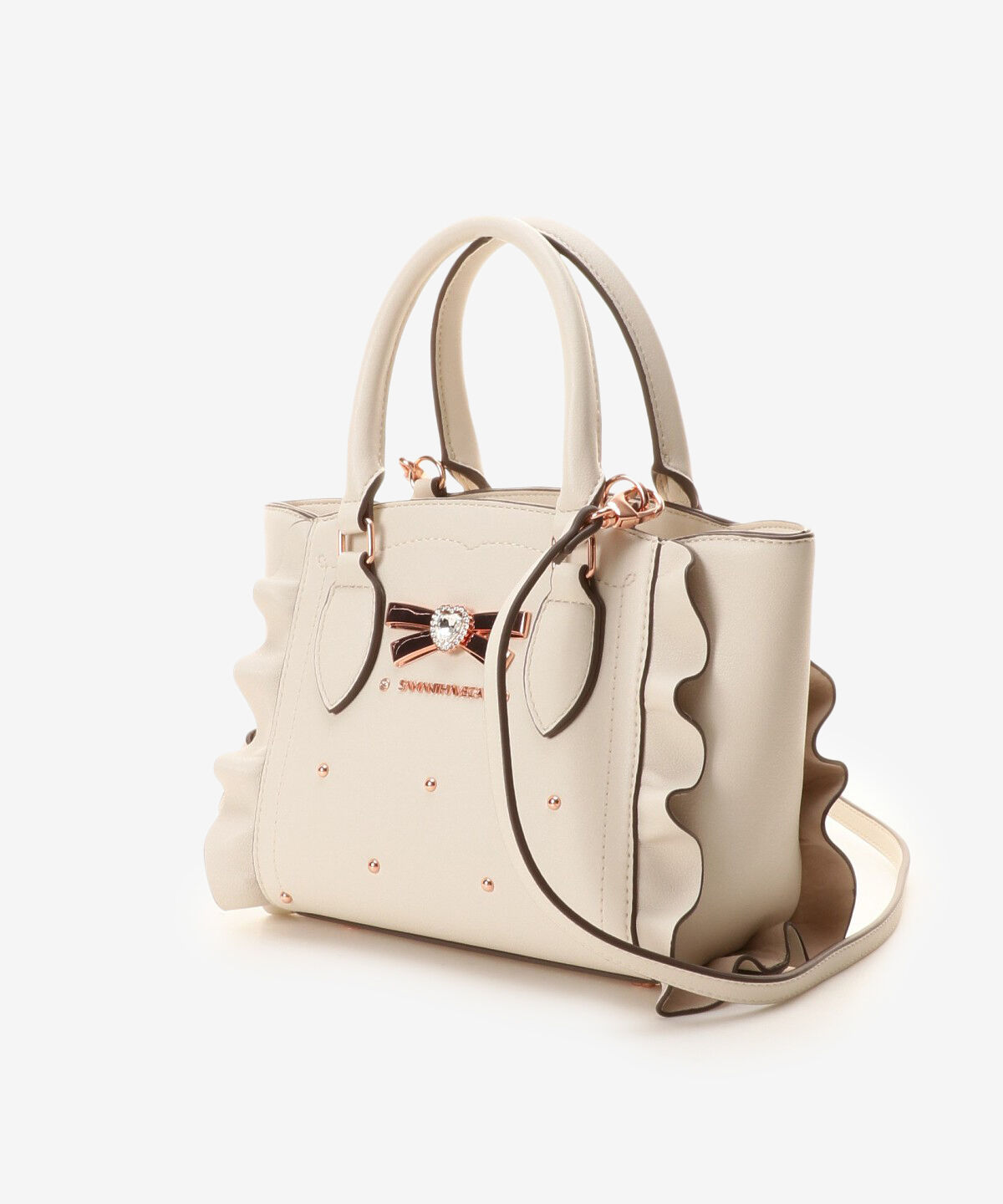 Samantha Vega「リボンスタッズフラッター(ミニ)」|ショルダー・メッセンジャー|