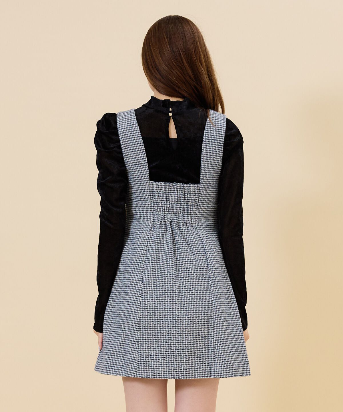 REDYAZEL「ラップデザインミニジャンスカ」|ジャンパースカート|