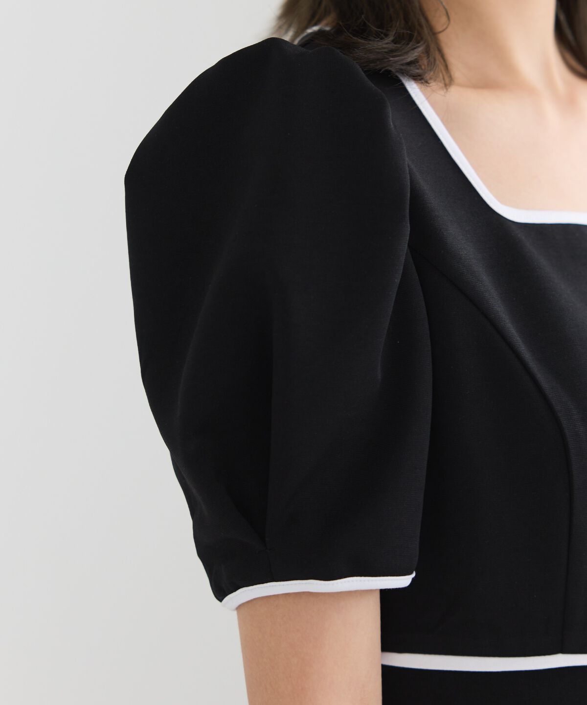 REDYAZEL「ボックスタックフレアカットワンピース」|ワンピース|