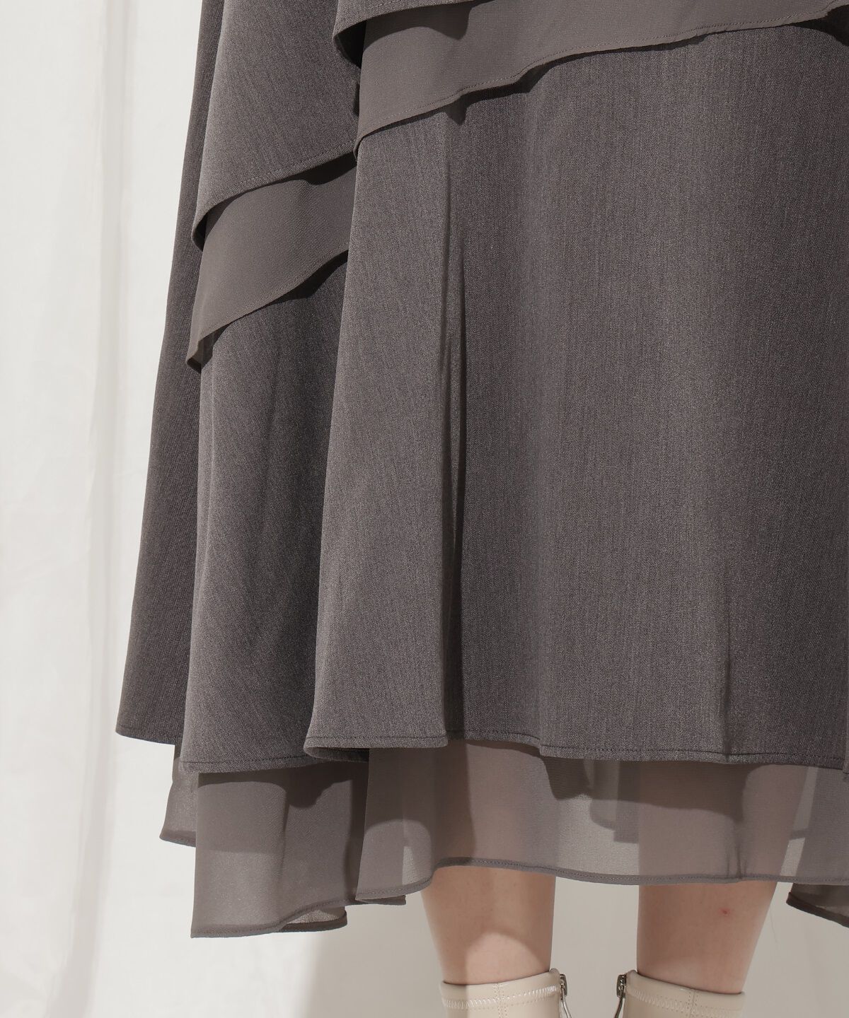 WILLSELECTION「ティアードギャザーキャミワンピース」|ワンピース|