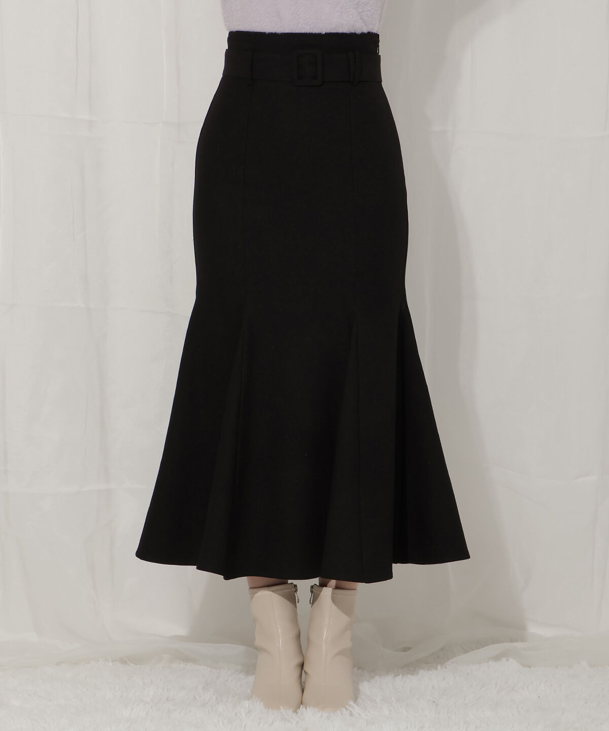WILLSELECTION「ベルト付きハイウエストマーメイドスカート」|フレア|