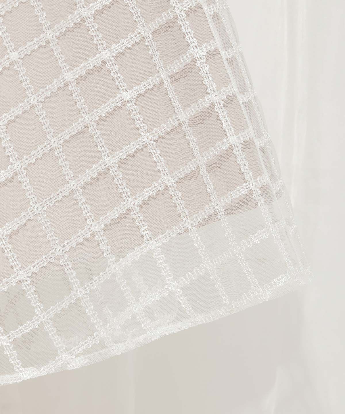 WILLSELECTION「刺繍チュールフレアスカート」|フレア|