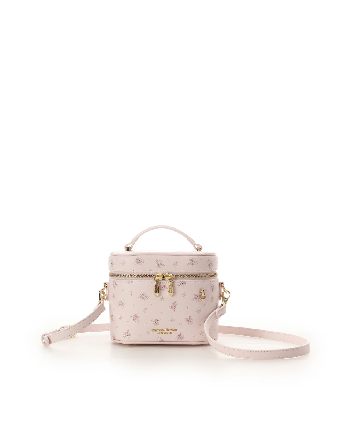 Samantha Thavasa Petit Choice「フラワーコレクション　バニティバッグ」|ショルダー・メッセンジャー|ピンク