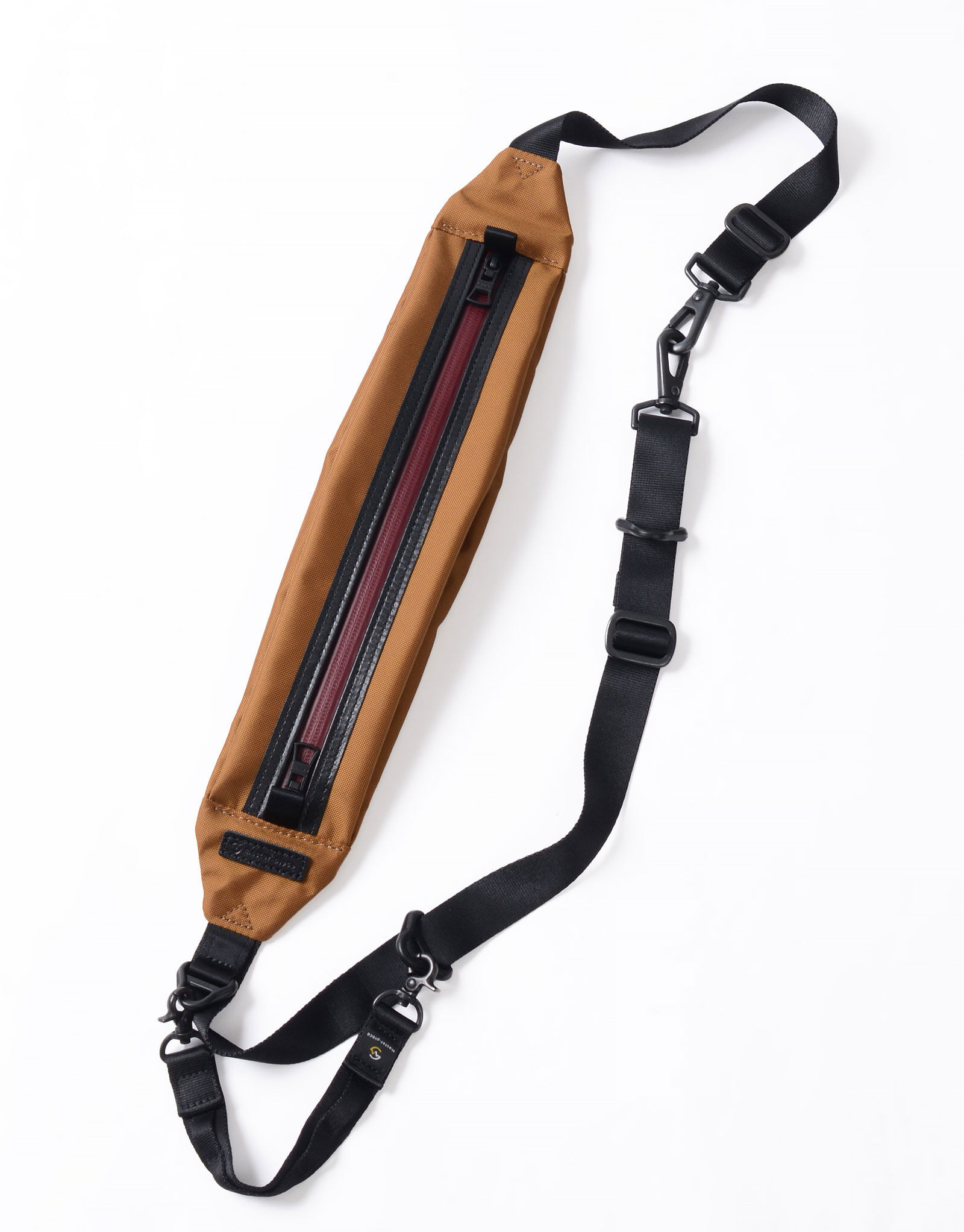 master-piece「Strapack」|ショルダー・メッセンジャー|キャメ