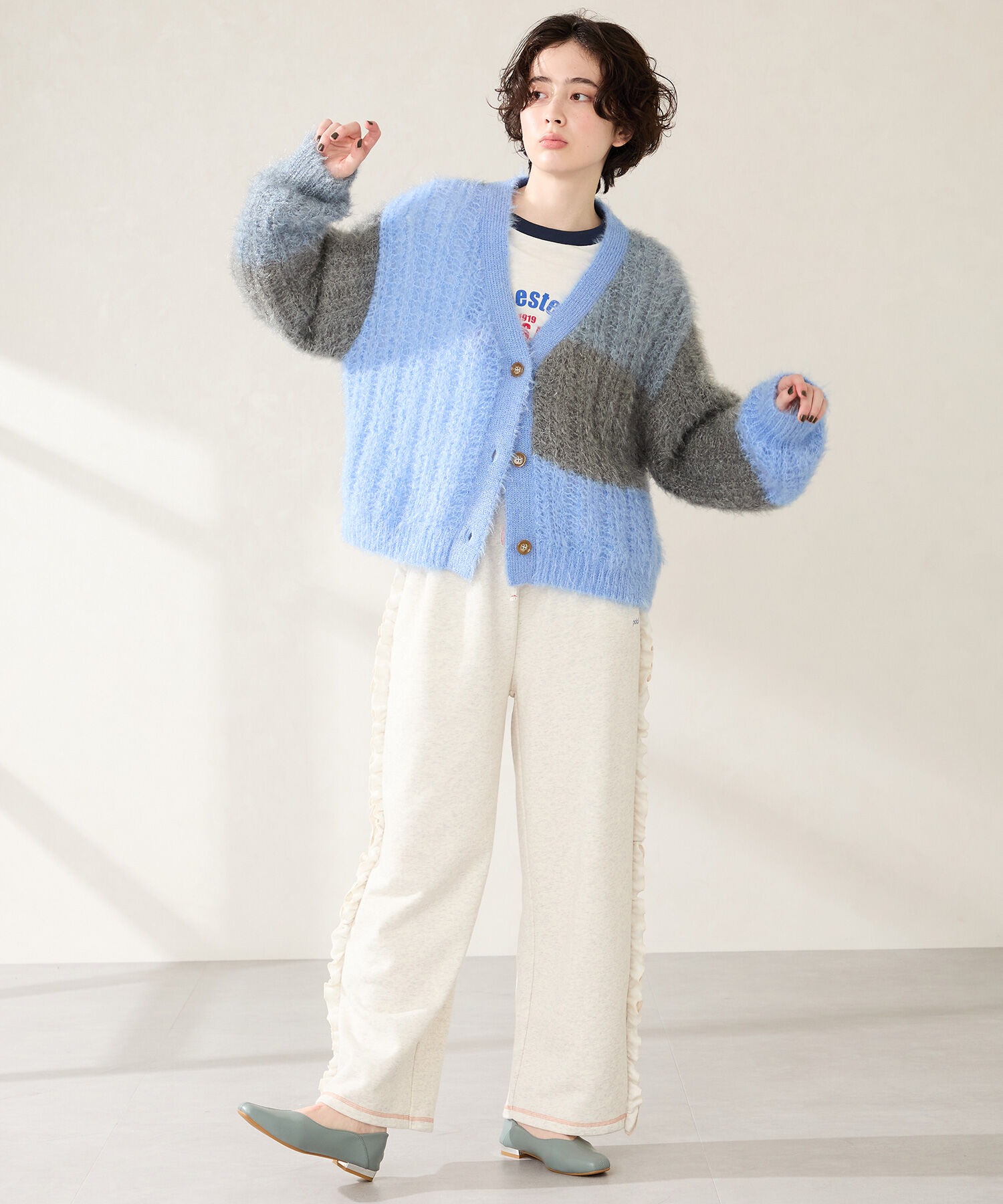 WA Oriental TRaffic「センターシーム バブーシュ /52302 フラット パンプス 楽ちん 通勤靴 オフィス」|パンプス|