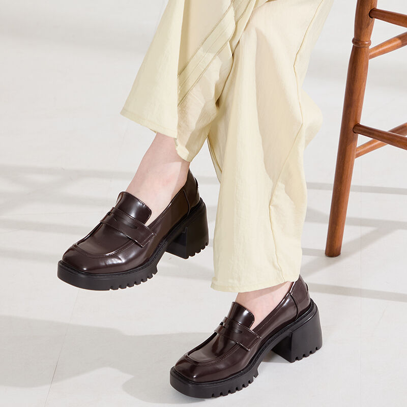 ORiental TRaffic「●2026春夏新作●厚底ヒールローファー/61106」|ローファー|