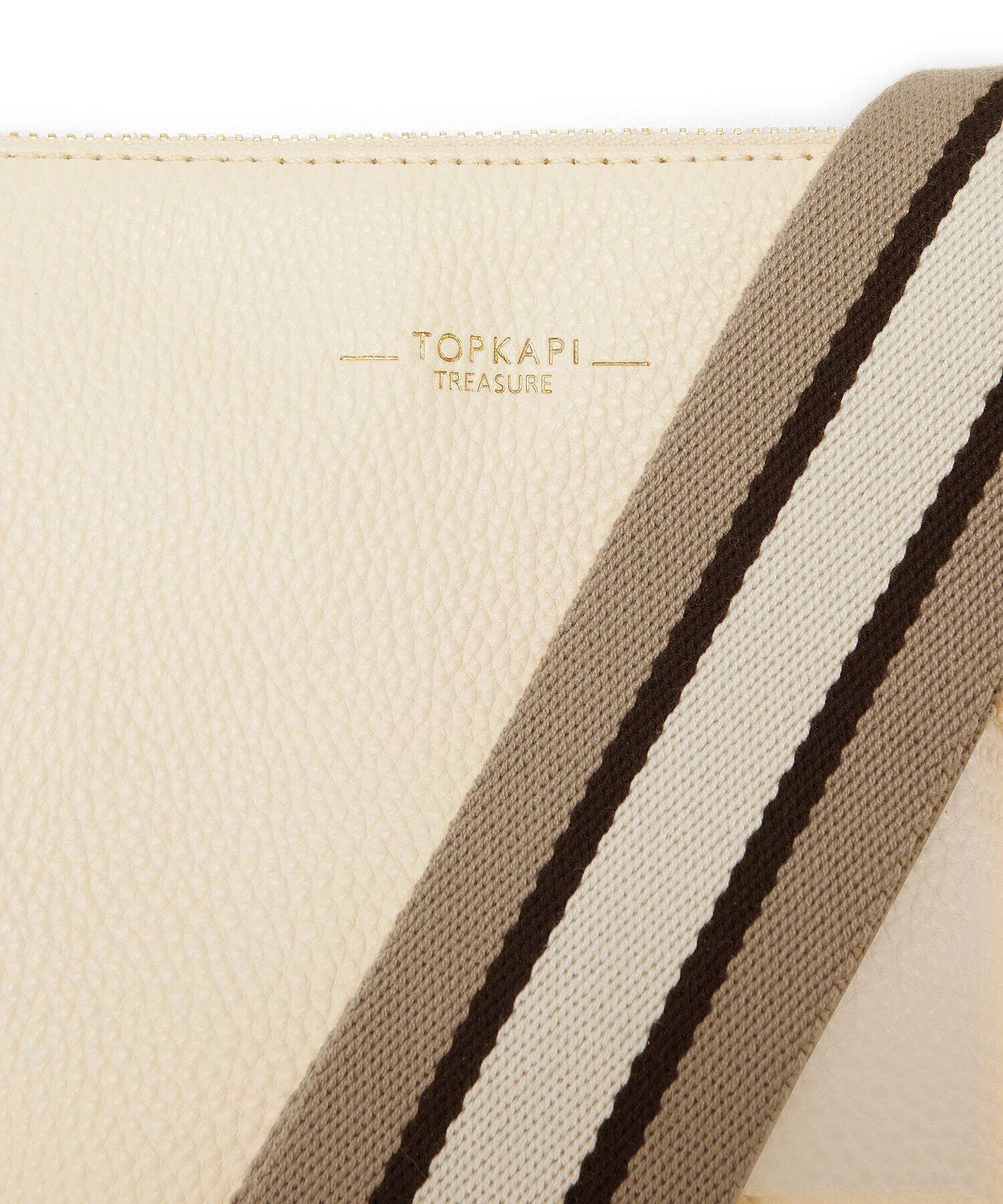 TOPKAPI TREASURE「ストライプベルト・レザー2wayショルダーバッグ」|ショルダー・メッセンジャー|