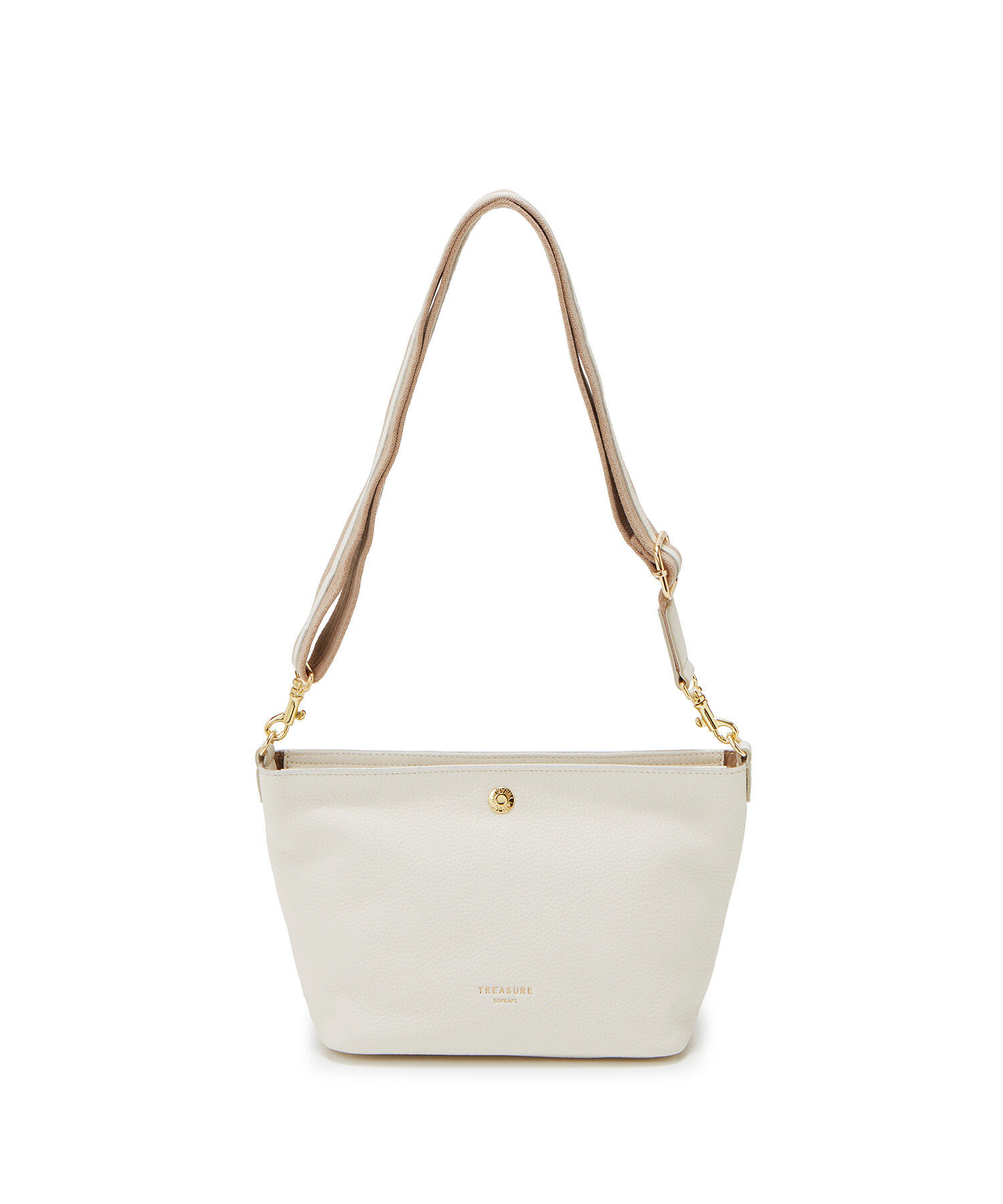 TOPKAPI TREASURE「【TREASURE TOPKAPI】 ソフトシュリンク テープ コンビ レザー ミニショルダーバッグ」|ショルダー・メッセンジャー|