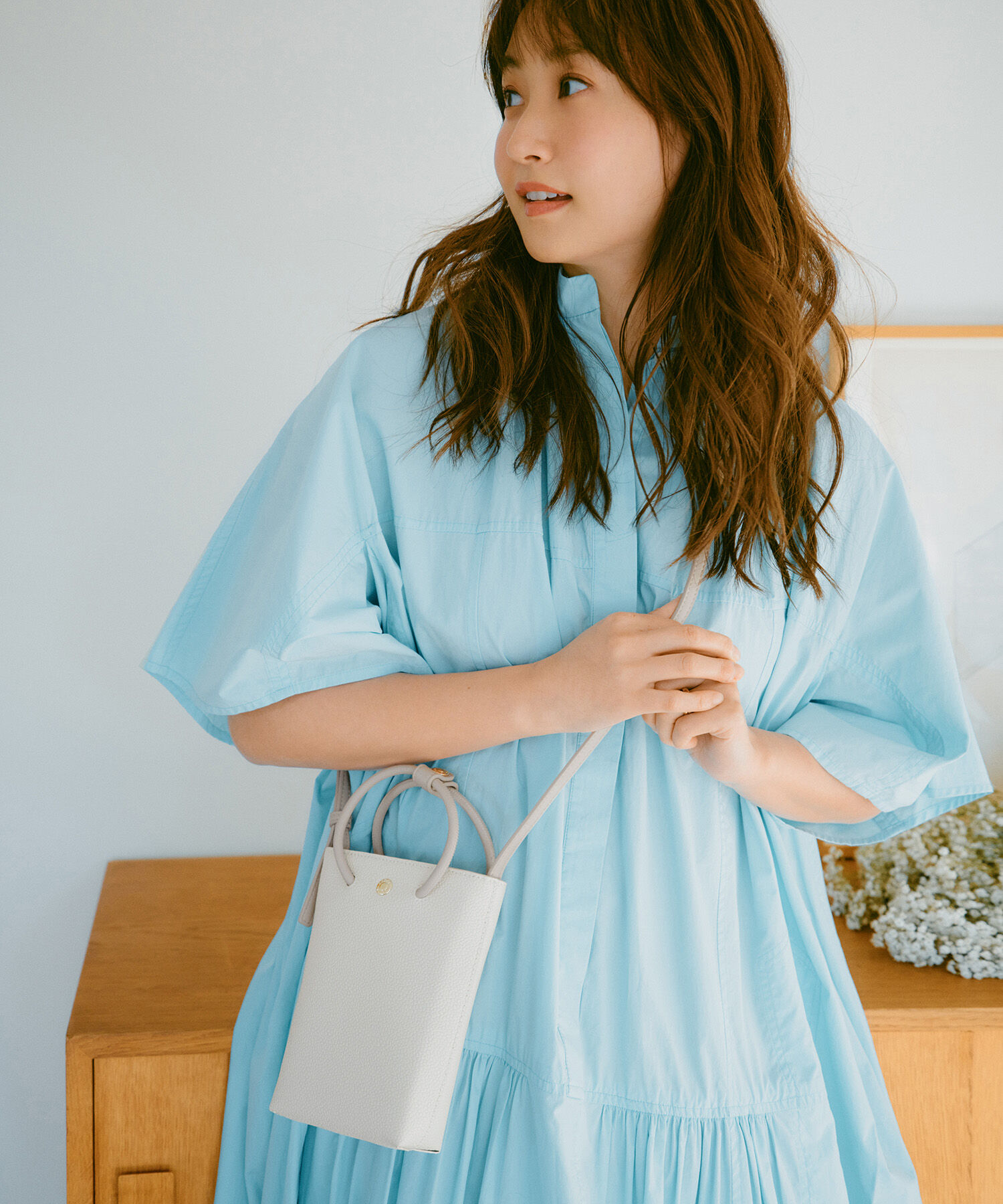 TOPKAPI BREATH「【TOPKAPI &times; 藤本美貴さんコラボ】スコッチグレイン スマホショルダーバッグ/撥水」|ショルダー・メッセンジャー|