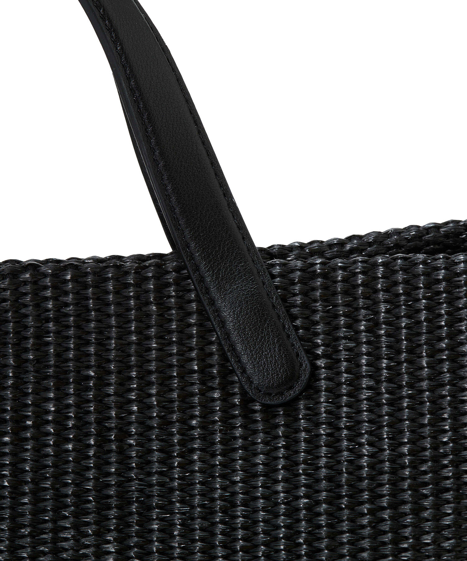 TOPKAPI BREATH「【Breath TOPKAPI】ワイド トート レザーハンドル カゴバッグ / ポーチ付き」|トートバッグ|