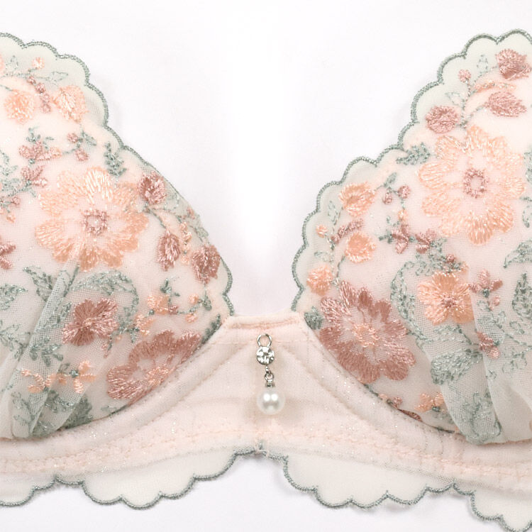 intesucre「アンテシュクレ 毎日フィットブラ ぴったり丸胸タイプ ブラセット IBT335」|インナー|