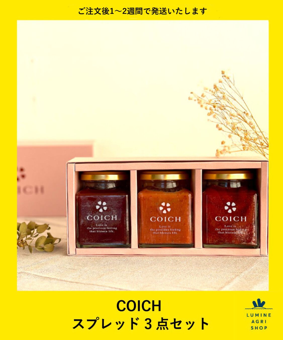 LUMINE AGRI SHOP「COICHスプレッド3点セット」|果物・野菜|その他