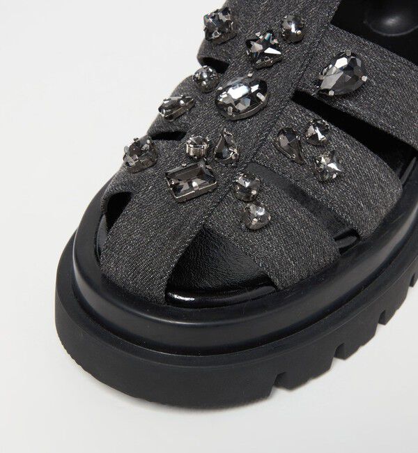 ODETTE E ODILE「＜SY＞ ビジューグルカ サンダル75&uarr;」|サンダル|