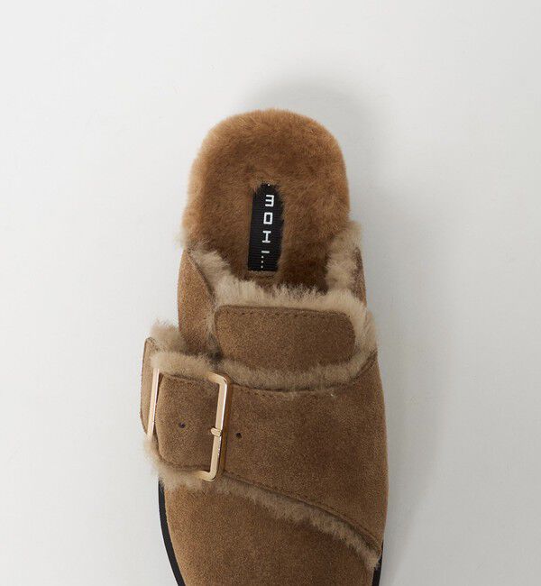 BEAUTY&YOUTH UNITED ARROWS「＜MOHI...＞スエード ビッグベルト ボストンサンダル」|サンダル|