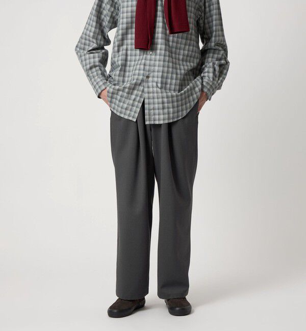 STEVEN ALAN「＜Steven Alan＞ ヴィンテージツイル スノー パンツ」|スラックス|DK.GRAY