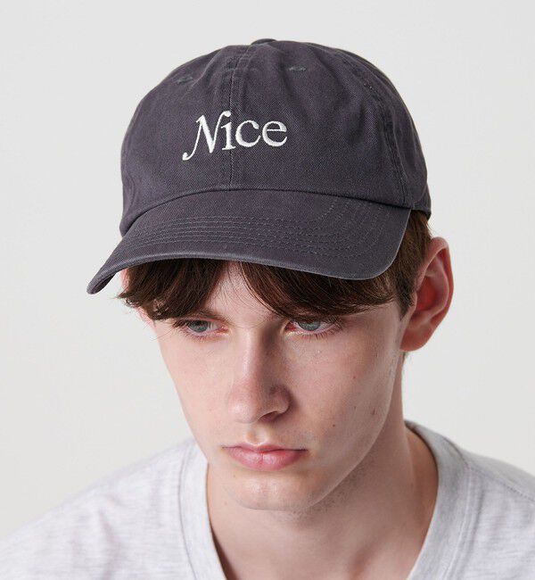 NICE WEATHER「＜NICE WEATHER＞SIGNATURE キャップ」|キャップ・キャスケット|