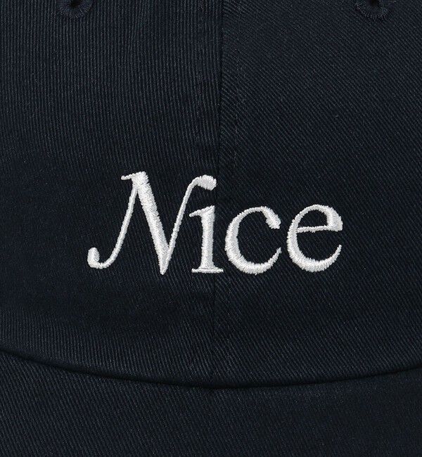 NICE WEATHER「＜NICE WEATHER＞SIGNATURE キャップ」|キャップ・キャスケット|