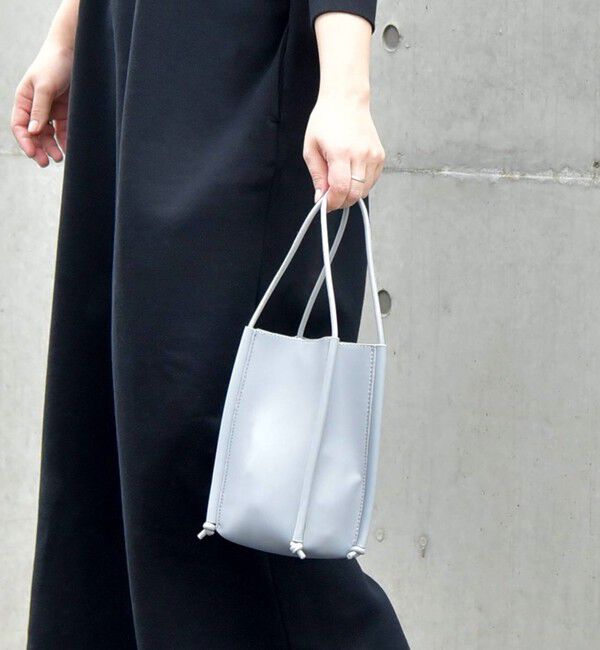 SHIPS any「SHIPS any: 2WAY ハンドバッグ」|ショルダー・メッセンジャー|ライトグレー