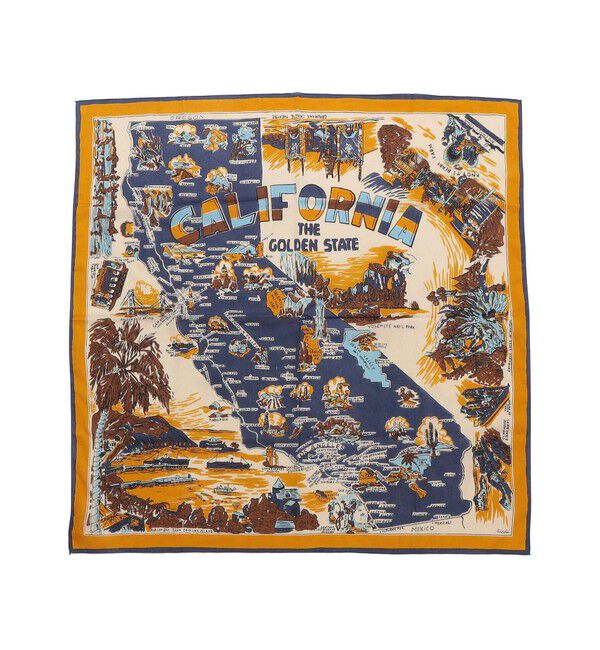 SHIPS for women「BINDU: スカーフ 100&times;100」|バンダナ・スカーフ|