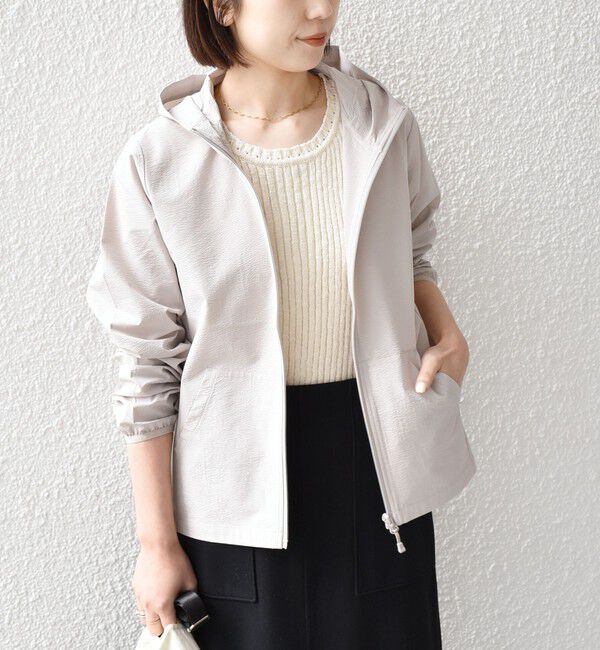 SHIPS Colors 「《予約》SHIPS Colors:〈UVカット・吸水速乾・抗菌防臭〉サーパスウェーブ パーカー◆」|ブルゾン・スタジャン|