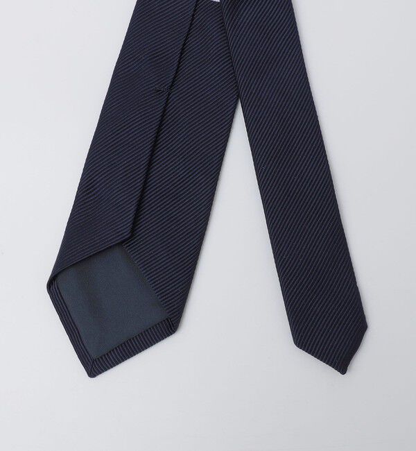 SHIPS「【SHIPS別注】THE SOLE: モガドール ネイビー ソリッド ネクタイ」|ネクタイ・蝶ネクタイ|